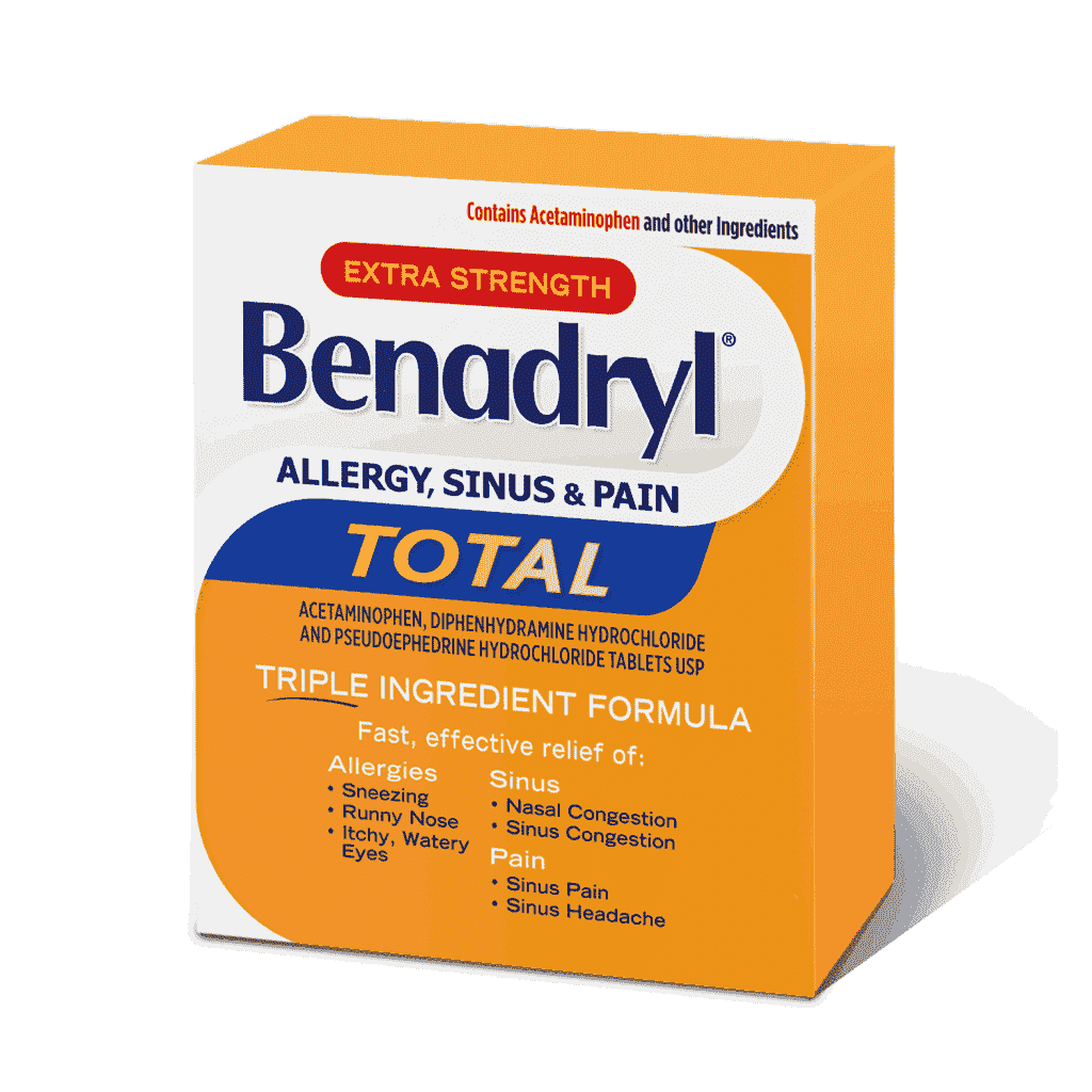 benadryl ingredients canada